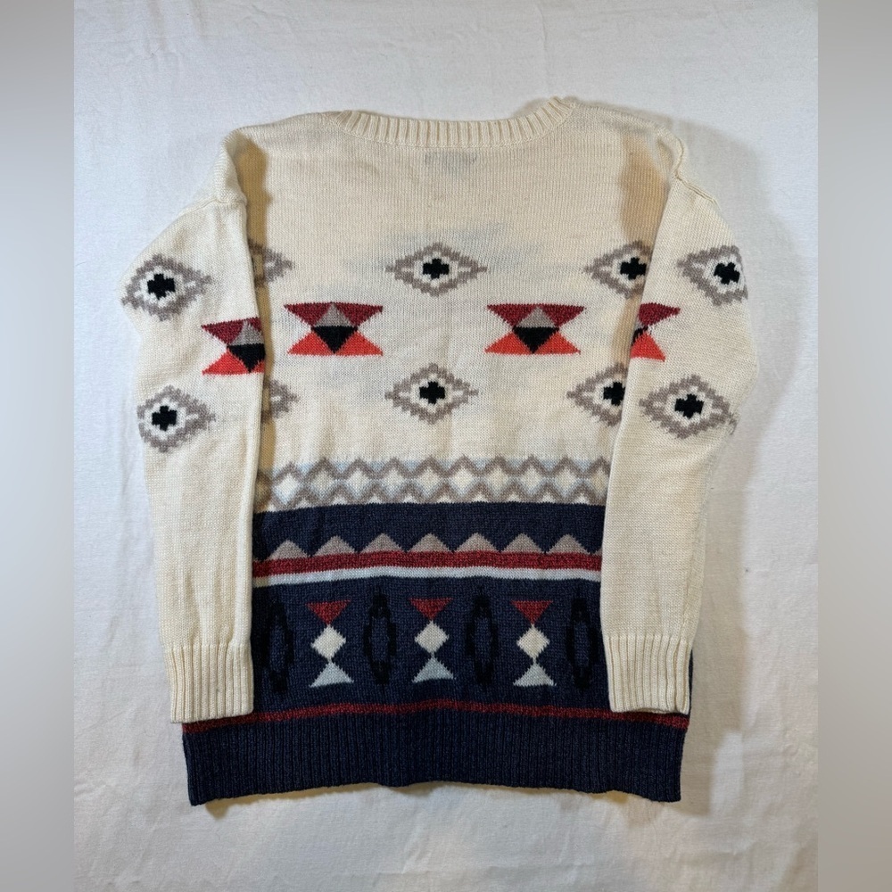 American Eagle Aztec Knit Women’s Sweater - Picture 9 of 9